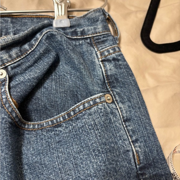 Calvin Klein Jeans Women’s Size 14 Classic Straight Leg Blue Denim 100% Cotton - Picture 8 of 12